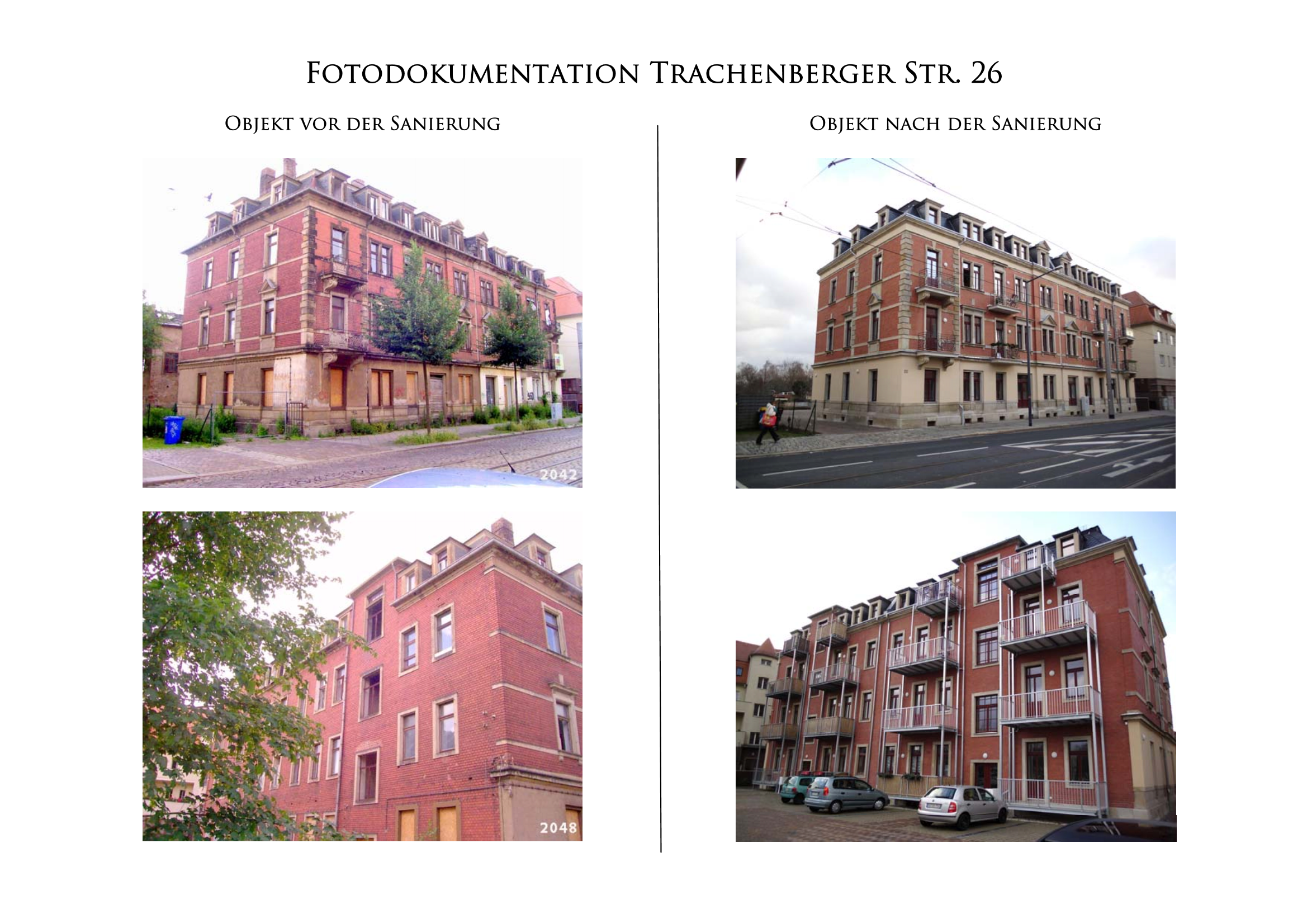 Sanierung Trachenberger Straße 26